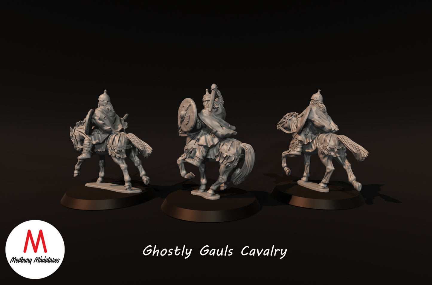 Ghostly Gauls Cavalry - Medbury Miniatures