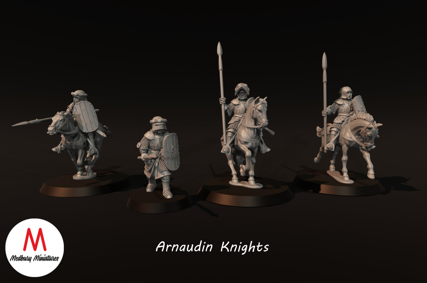 Chevaliers d'Arnaudin - Medbury Miniatures