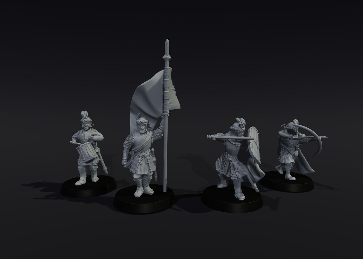 Arnaudin-Kommando-Set 1 - Medbury Miniatures