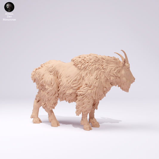 Rocky Mountain Goat Male - Animal Den Miniatures