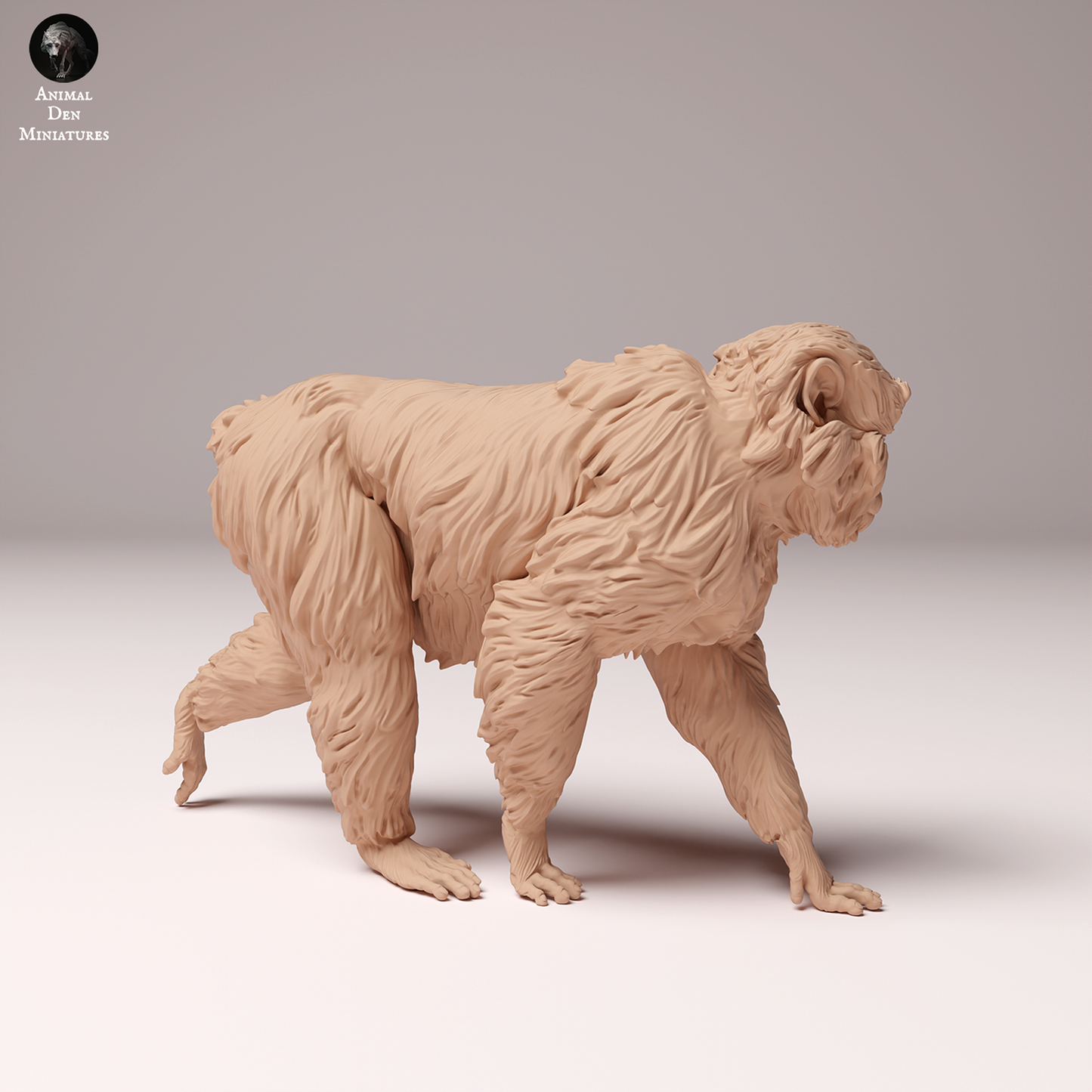 Snow Monkey (Japanese Macaque) - Animal Den Miniatures