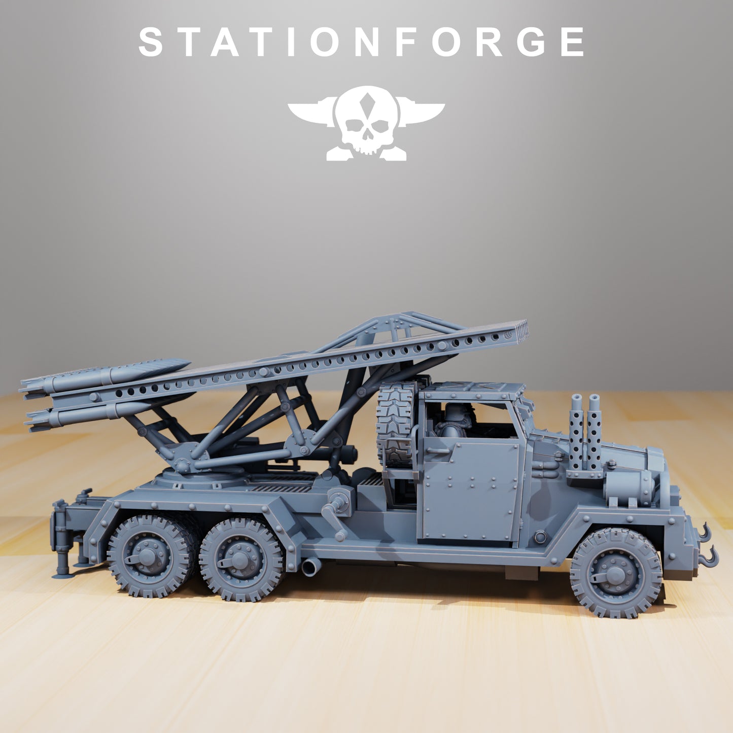 GrimGuard - Camion d'artillerie SF-31J - Station Forge