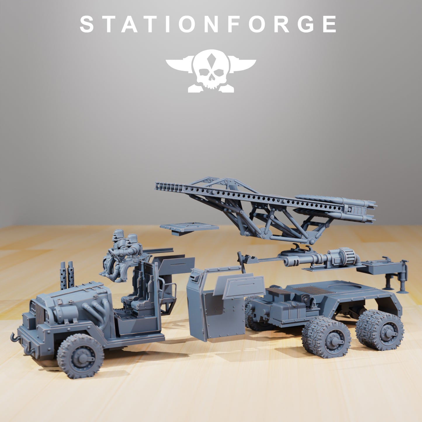 GrimGuard - SF-31J Artillerie-LKW - Station Forge