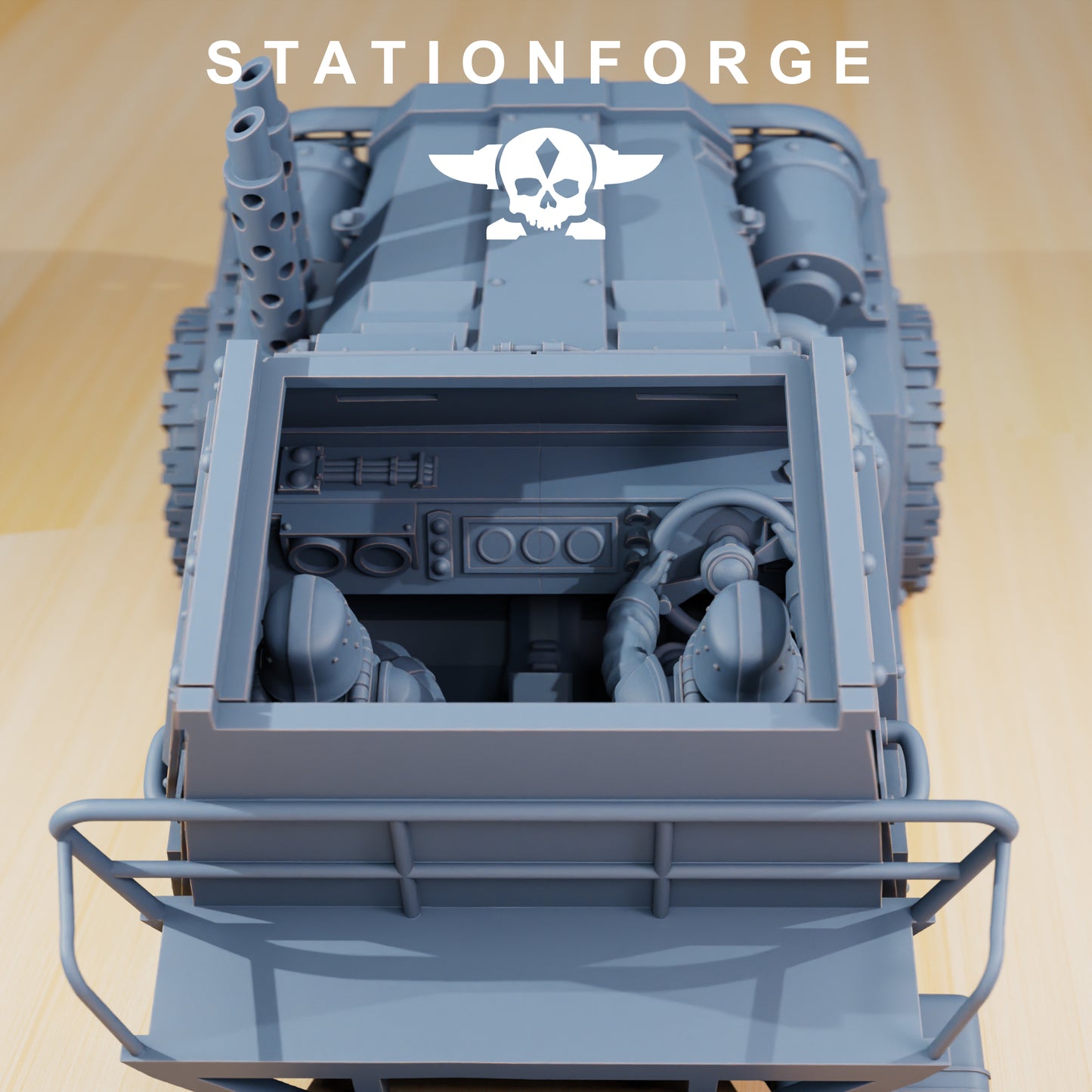 GrimGuard - Camion d'artillerie SF-31J - Station Forge