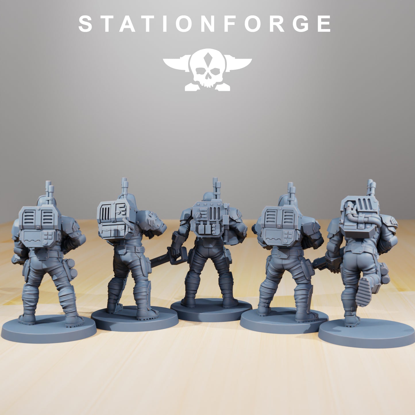 Garde nationale - Infanterie - Station Forge