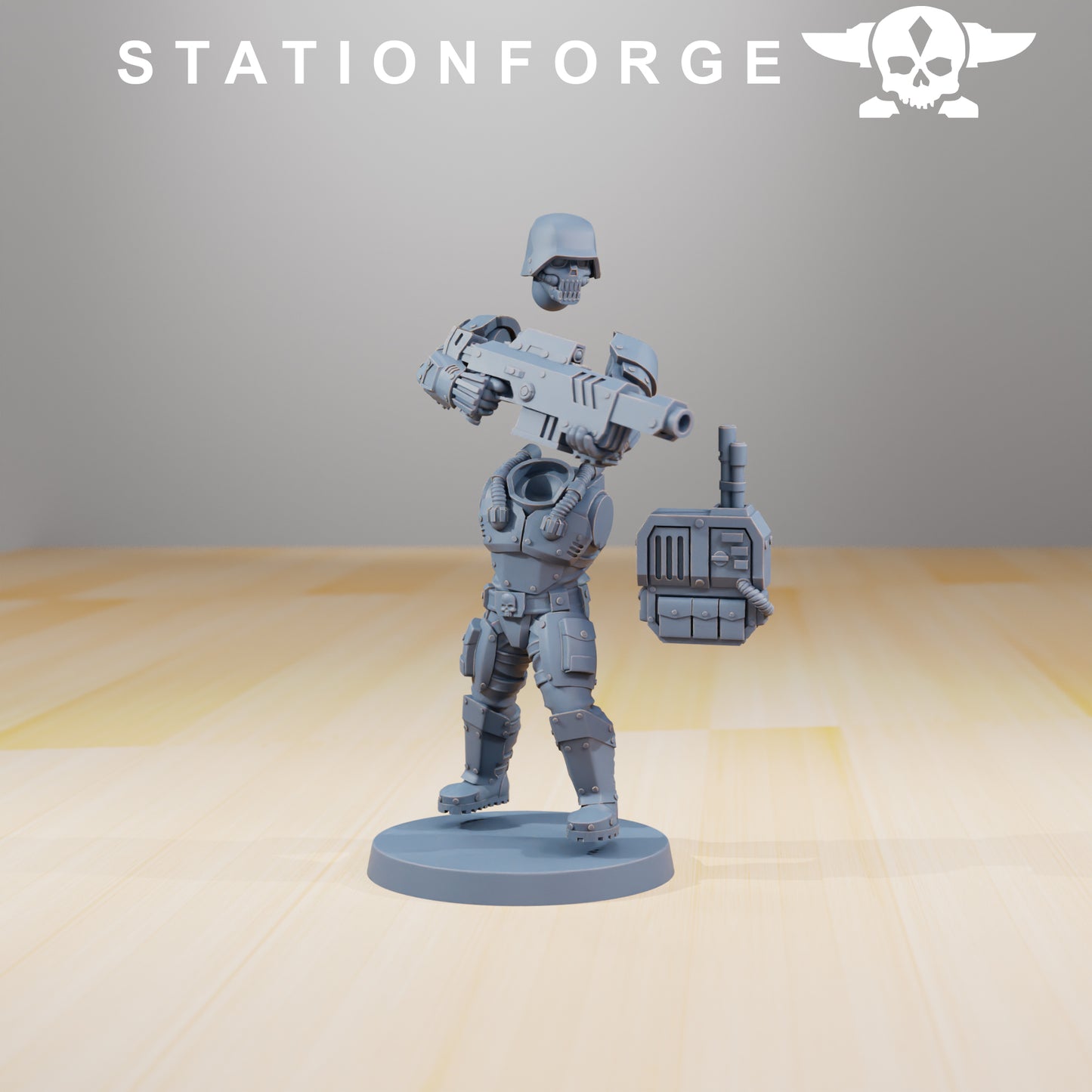 Garde nationale - Infanterie - Station Forge