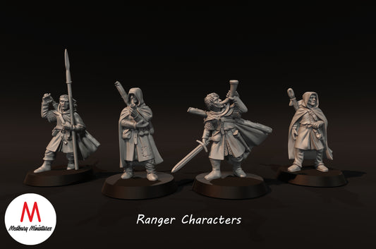 Personnages Rangers - Medbury Miniatures