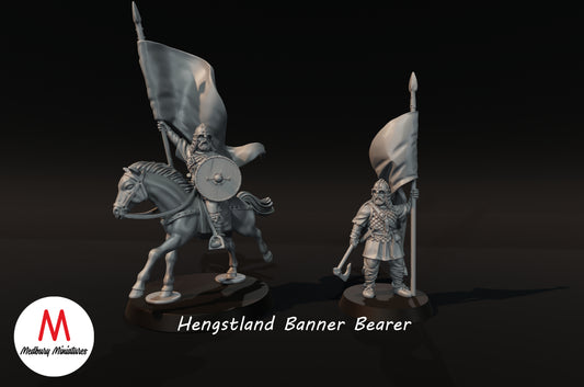 Hengstland-Bannerträger - Medbury Miniatures