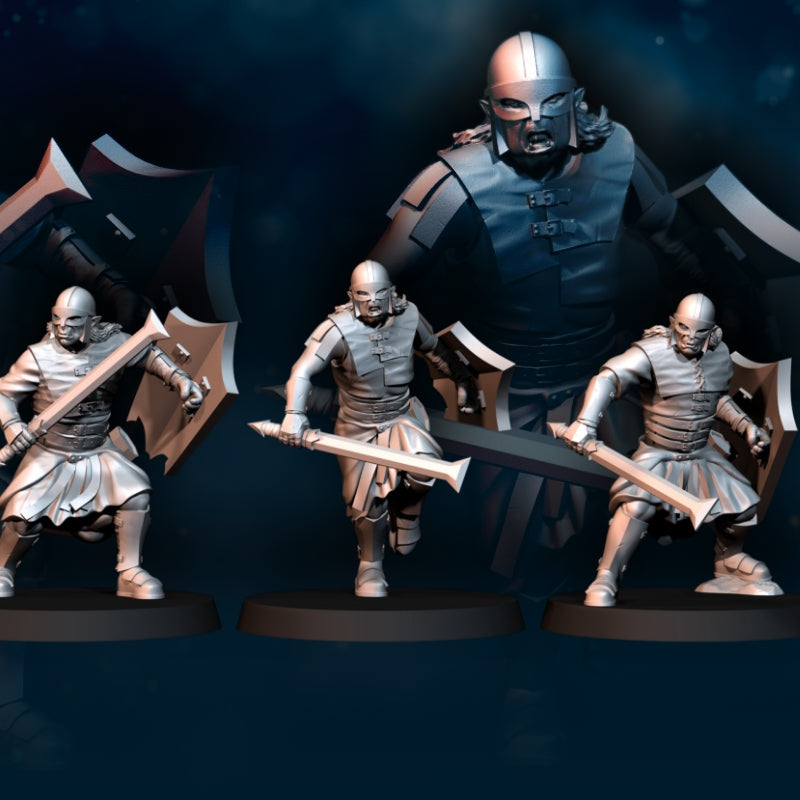 10x Outriders Blood-Handed orcs - Davale Games