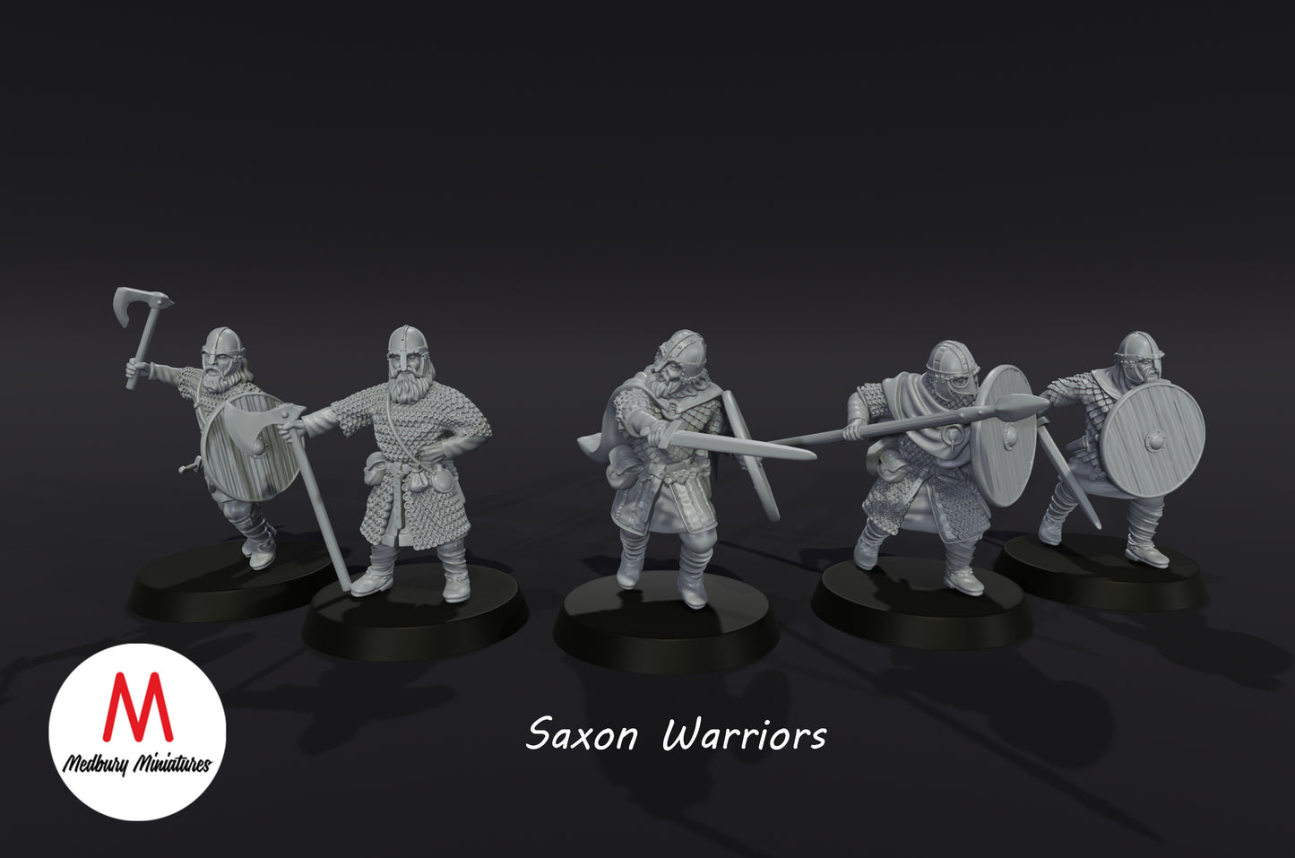 Guerriers saxons - Medbury Miniatures