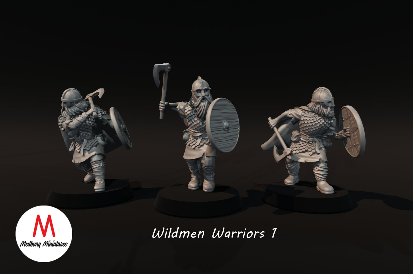 Wilde Krieger 1 - Medbury Miniatures