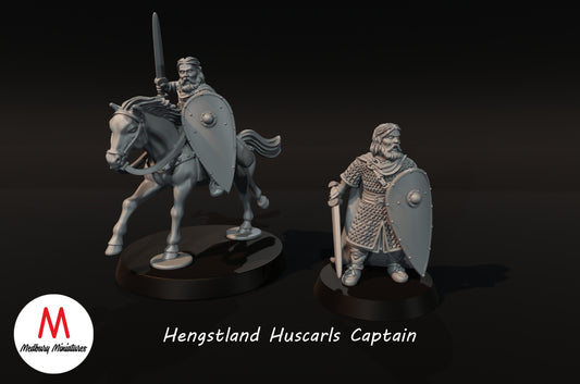 Capitaine Huscarl Hengstland - Miniatures Medbury