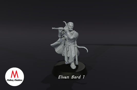 Elven Bard 1 - Medbury Miniatures