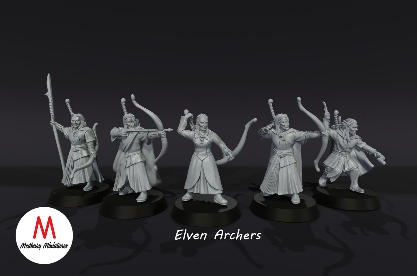 Elven Archers - Medbury Miniatures