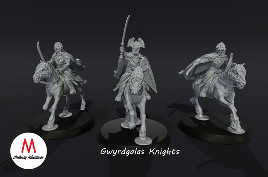 Gwyrdgalas Knights 1 - Medbury Miniatures