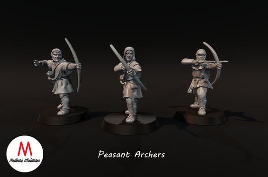 Peasant Archers - Medbury Miniatures