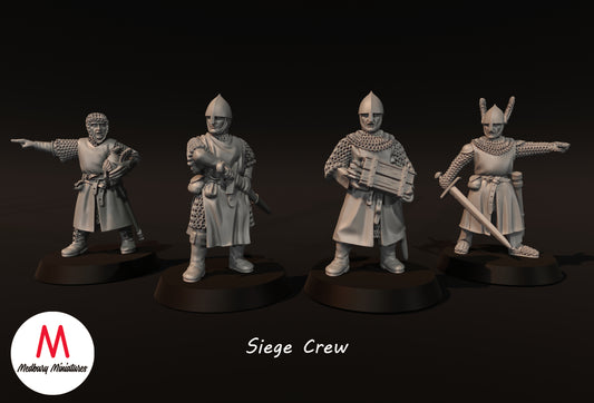 Belagerungsmannschaft - Medbury Miniatures