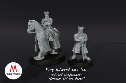 King Edward the 1st - Medbury Miniatures