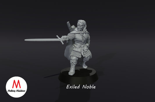 Noble exilé – Medbury Miniatures