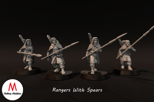 Rangers avec lances - Medbury Miniatures