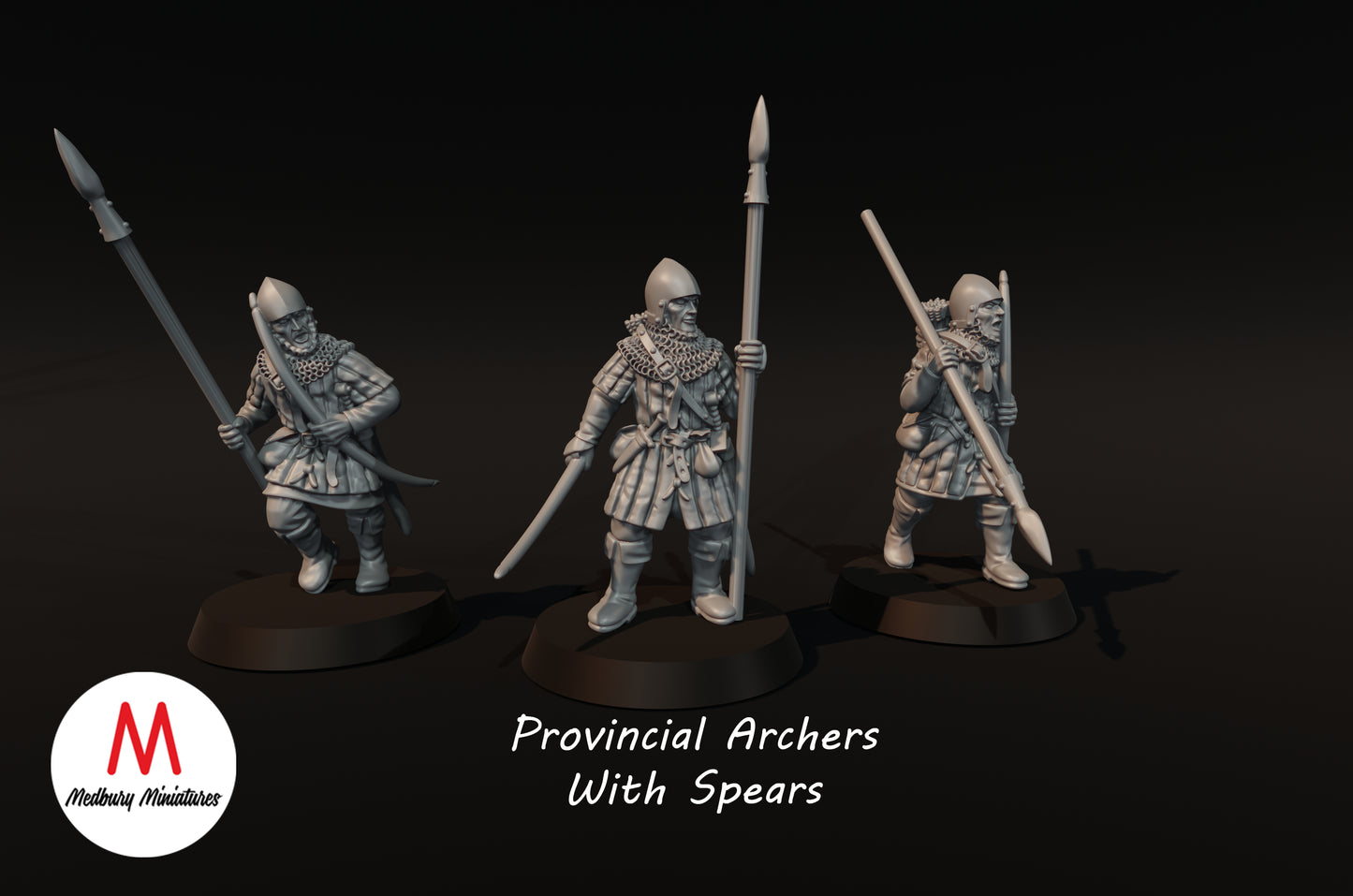 Provincial Archers with Spears - Medbury Miniatures