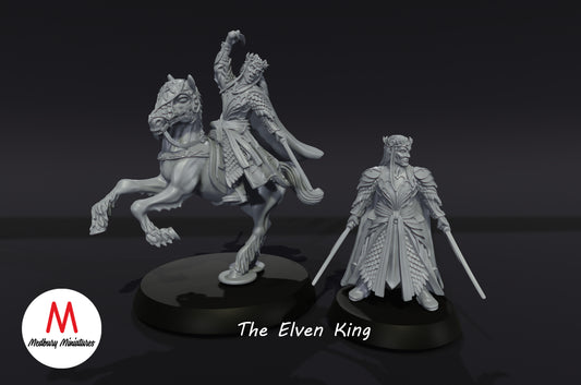 The Elven King of Gwyrdgalas - Medbury Miniatures