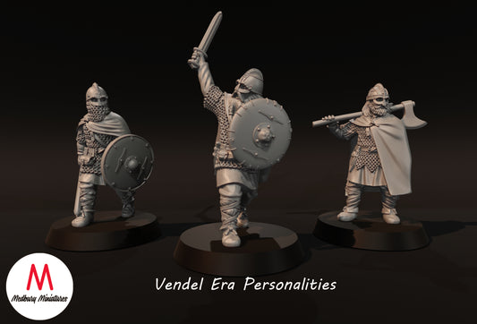 Persönlichkeiten der Vendel-Ära - Medbury Miniatures