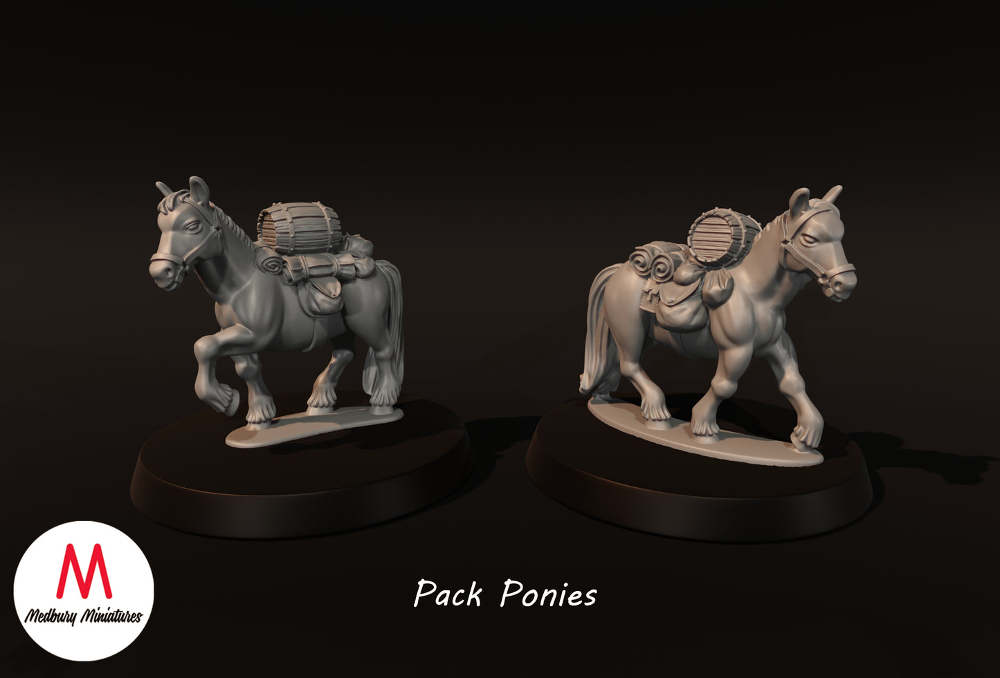 Packponys - Medbury Miniatures