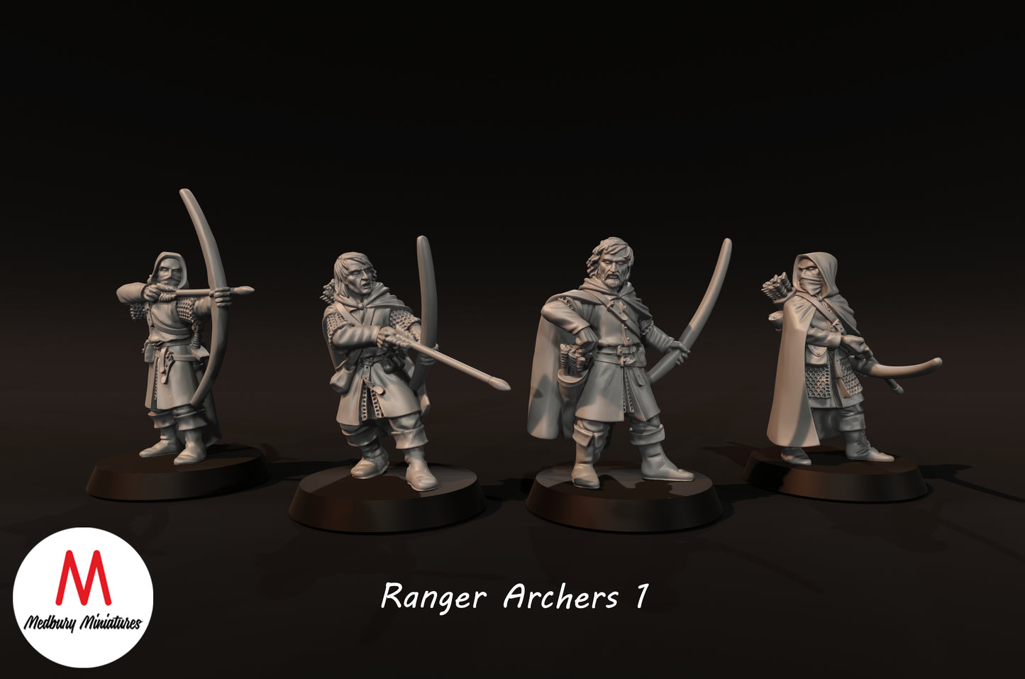 Ranger Archers 1 - Medbury Miniatures