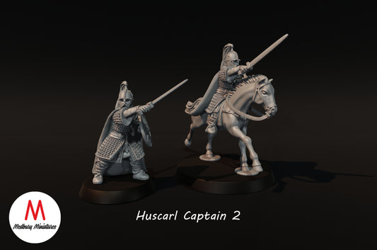 Capitaine Huscarl Hengstland 2 - Miniatures Medbury