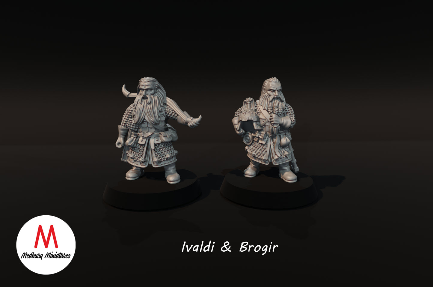 Ivaldi et Brogir - Miniatures de Medbury