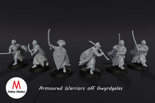 Armoured Warriors Of Gwyrdgalas - Medbury Miniatures