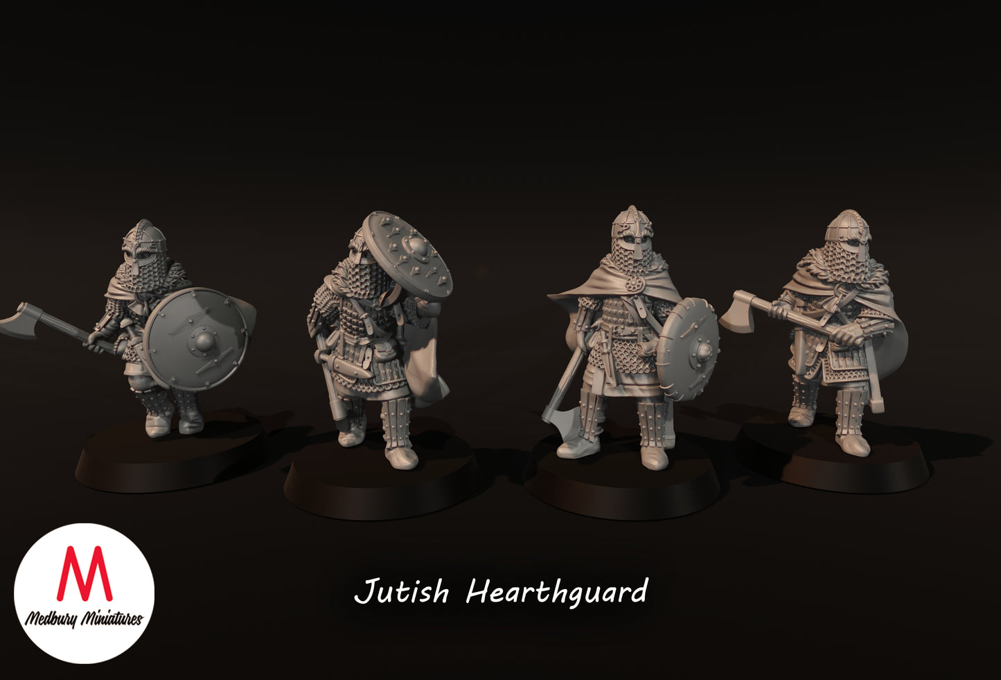 Jutish Hearthguard - Medbury Miniatures