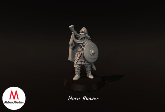 Horn Blower - Medbury Miniatures