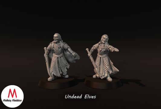 Untote Elfen - Medbury Miniatures