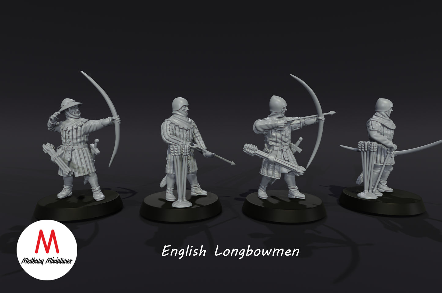 Archers longs anglais 1 - Medbury Miniatures