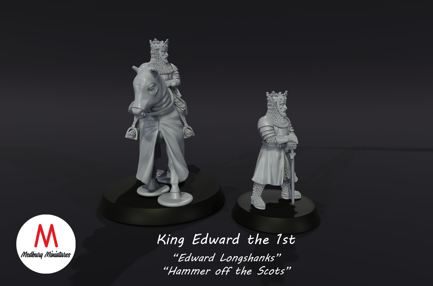 King Edward the 1st - Medbury Miniatures