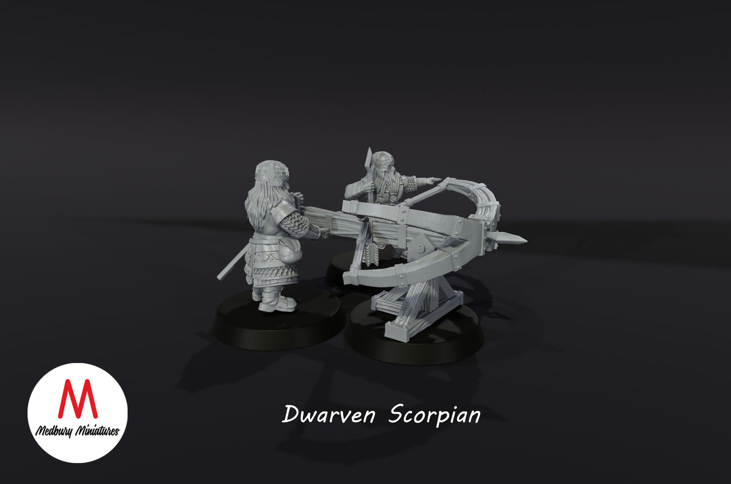 Dwarven Scorpion Ballista - Medbury Miniatures