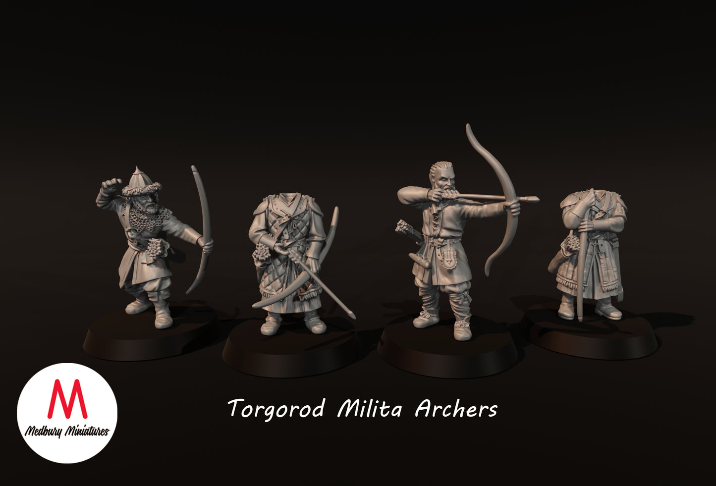 Torgorod Militia Bowmen - Medbury Miniatures