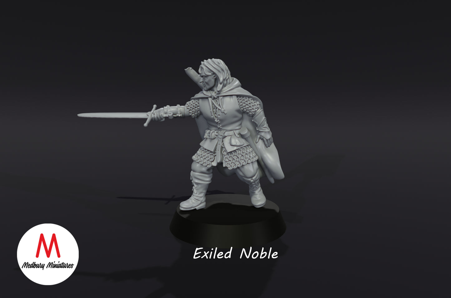 Exiled Noble - Medbury Miniatures