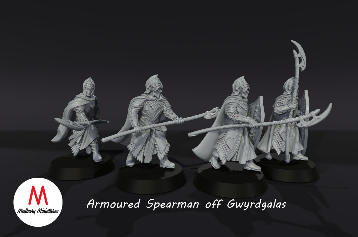 Lancier blindé au large de Gwyrdgalas - Medbury Miniatures