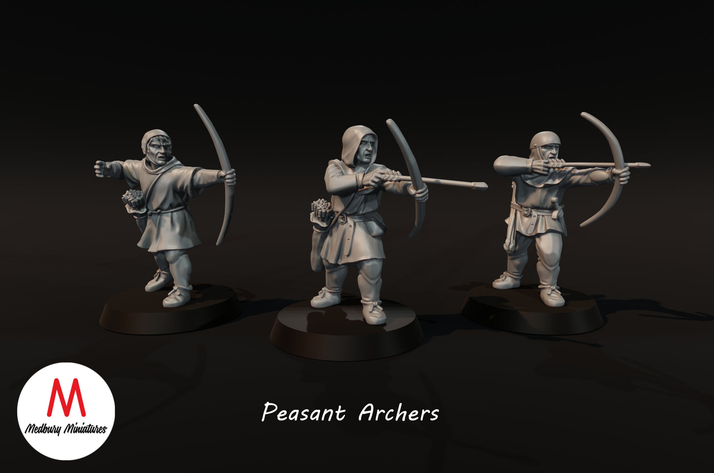 Peasant Archers - Medbury Miniatures