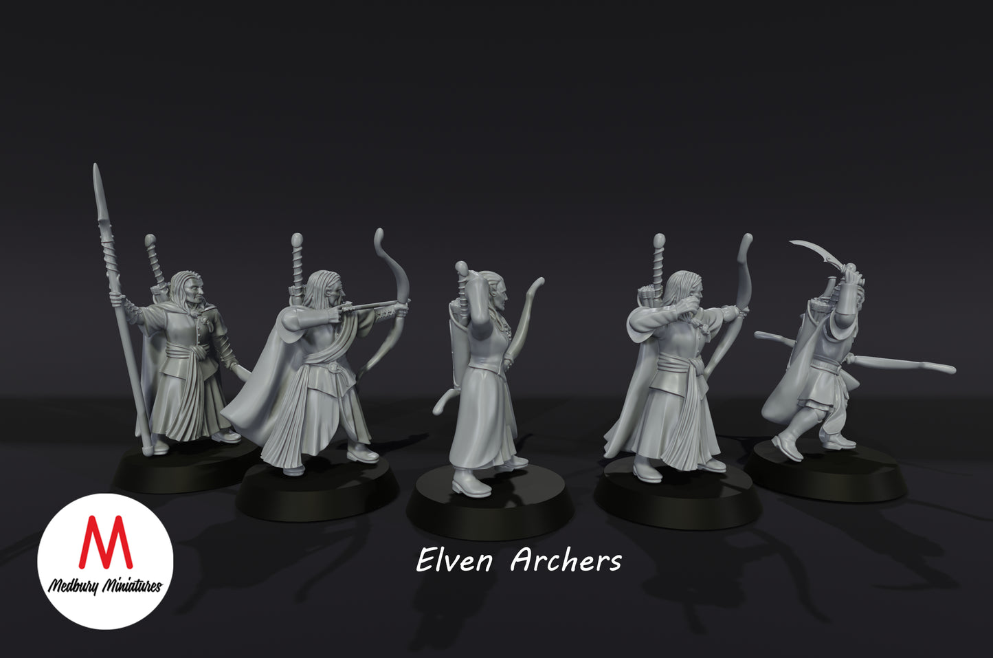 Elven Archers - Medbury Miniatures