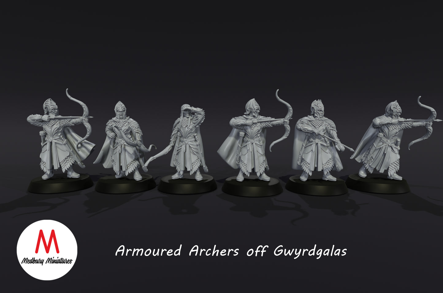 Archers en armure de Gwyrdgalas - Medbury Miniatures