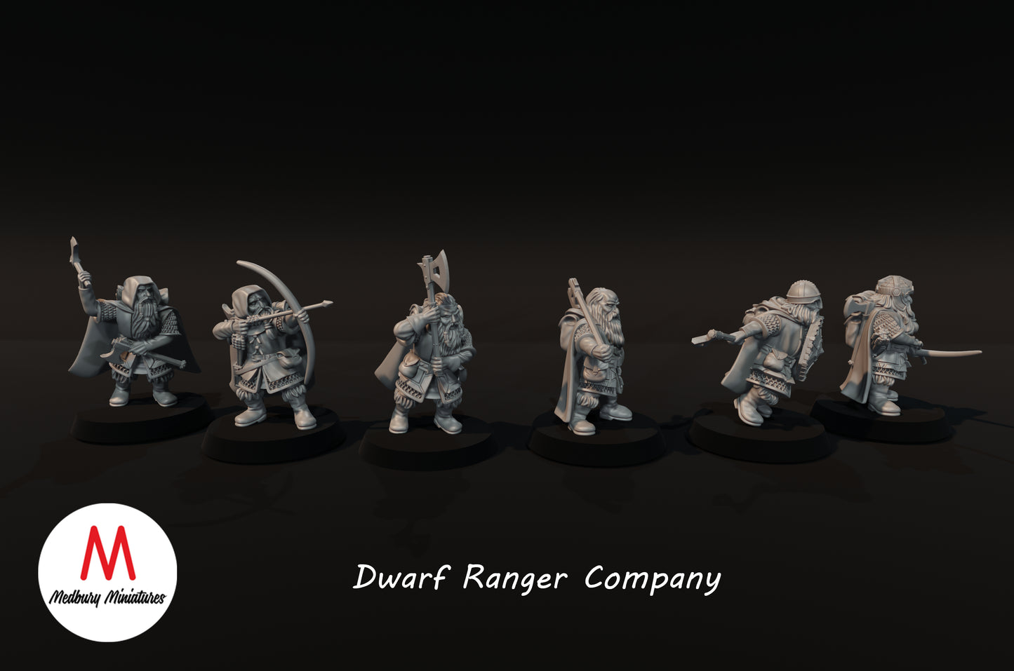 Compagnie des Rangers Nains - Medbury Miniatures