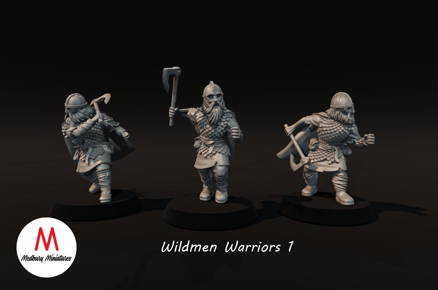 Wilde Krieger 1 - Medbury Miniatures