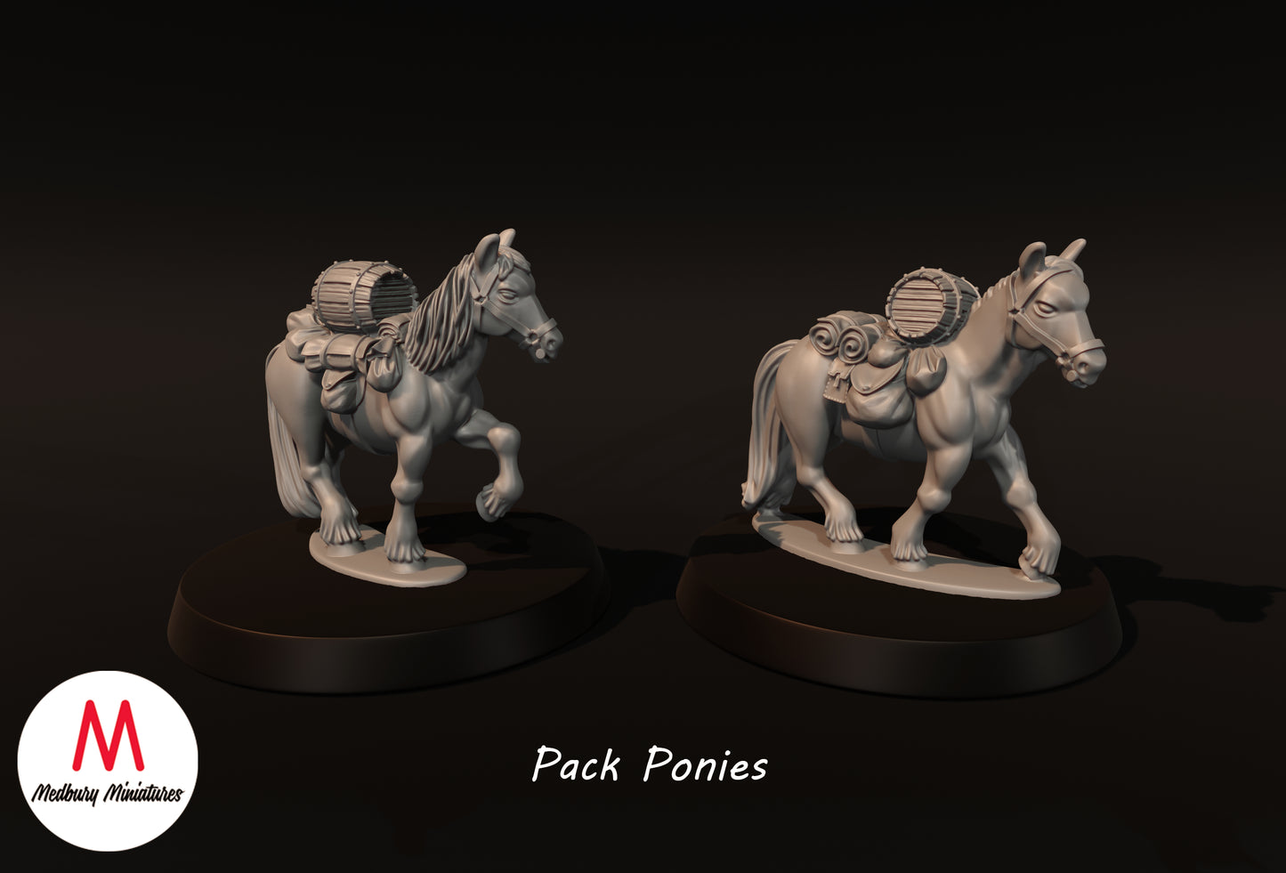 Packponys - Medbury Miniatures