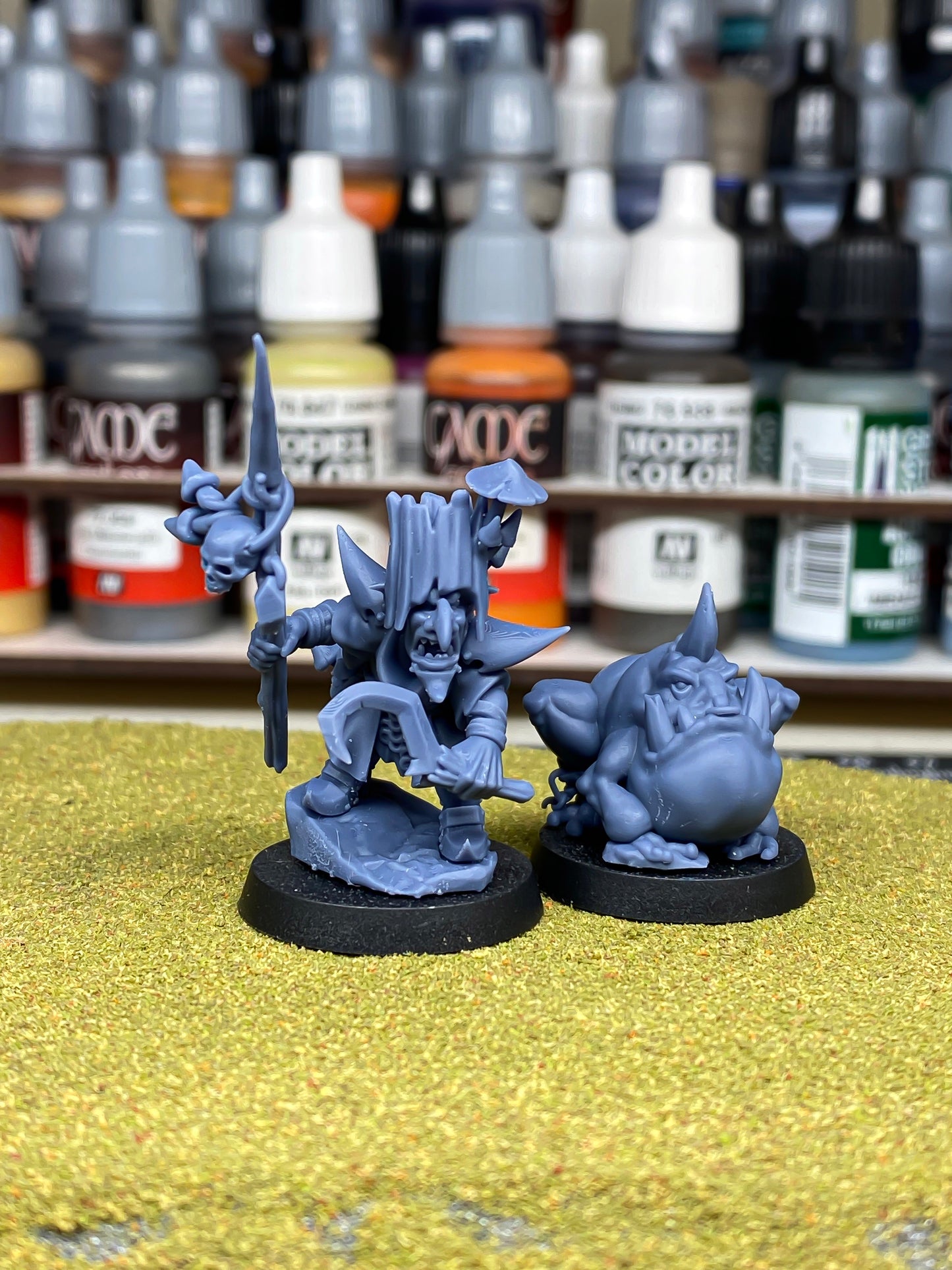 Grubnax et Croakulus - Highlands Miniatures