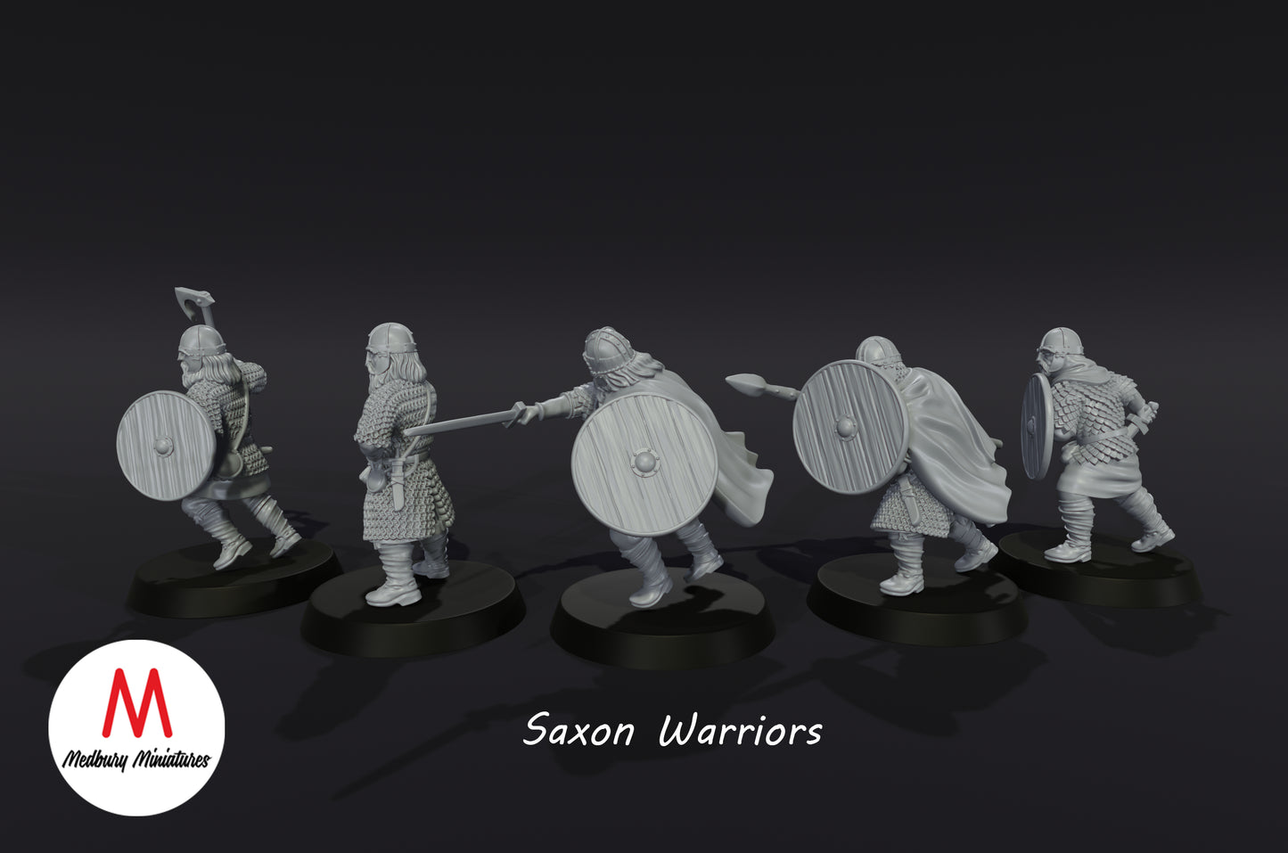 Guerriers saxons - Medbury Miniatures