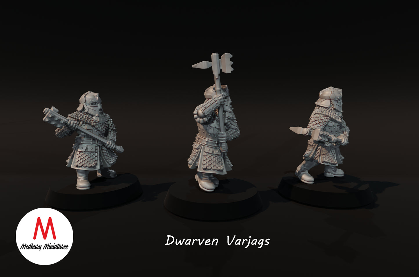 Dwarven Varjags - Medbury Miniatures